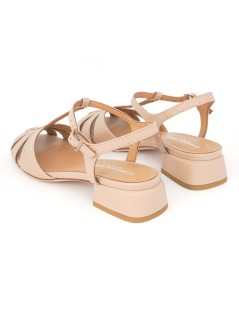 Gianmarco Sorelli Musa Sandalo Gabbietta Nappa Cipria