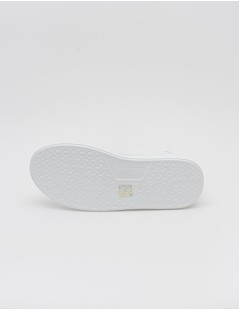 Valleverde Sneakers Cassetta Traforata Tarta Gioiello Bianco Oro