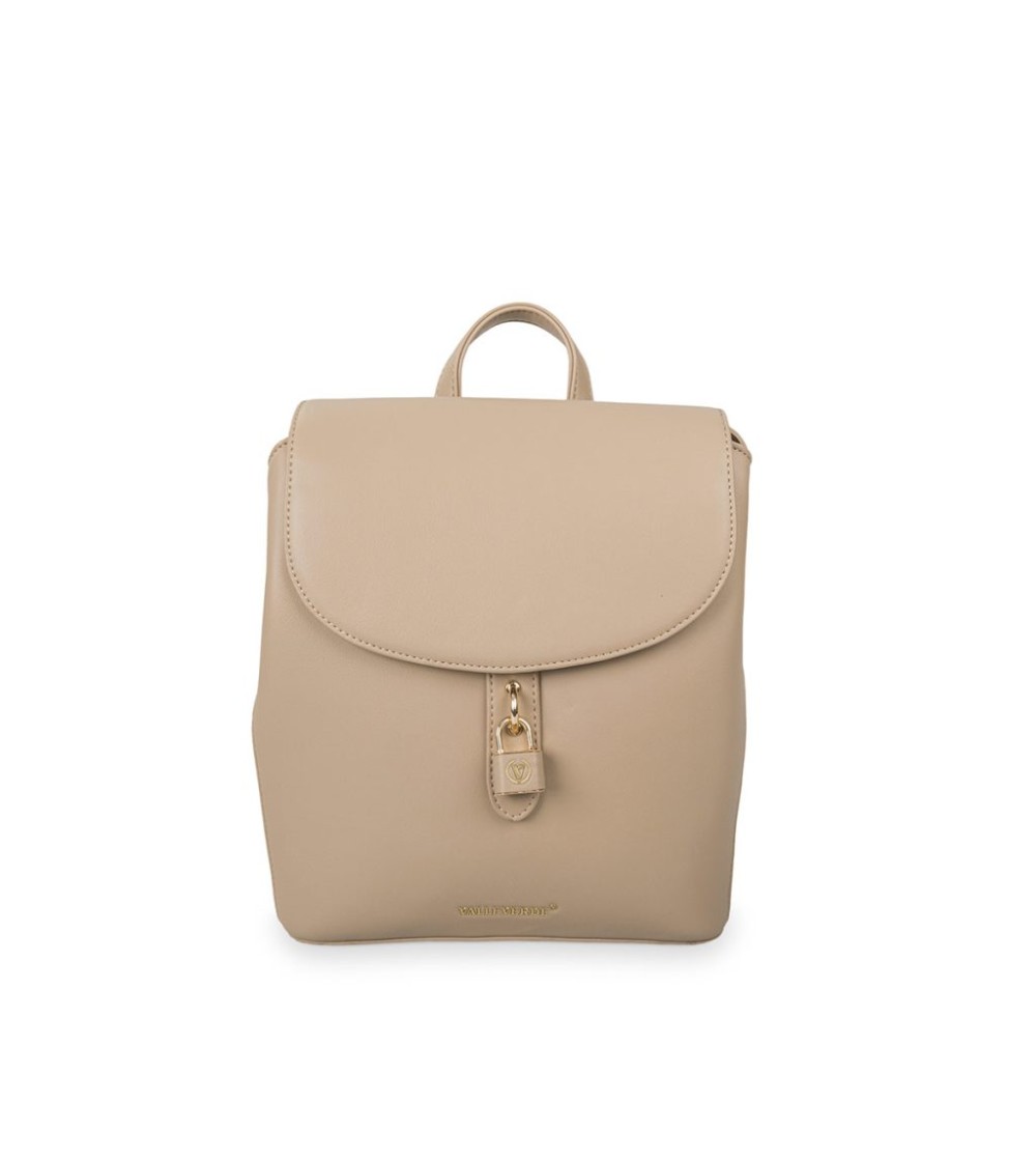 Valleverde Zaino Patta Bottone Accessorio Lucchetto Zip Retro Talpa