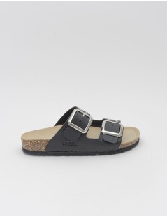 Goldstar Ciabatta Donna Bio Arizona Birk Borchie Nero