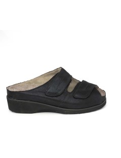 F.lli Tomasi Ciabatta Confort Doppio Velcro Plantare Blu