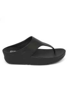 Fit Flop Ciabatta Infradito Shuv Tutto Pelle Nero