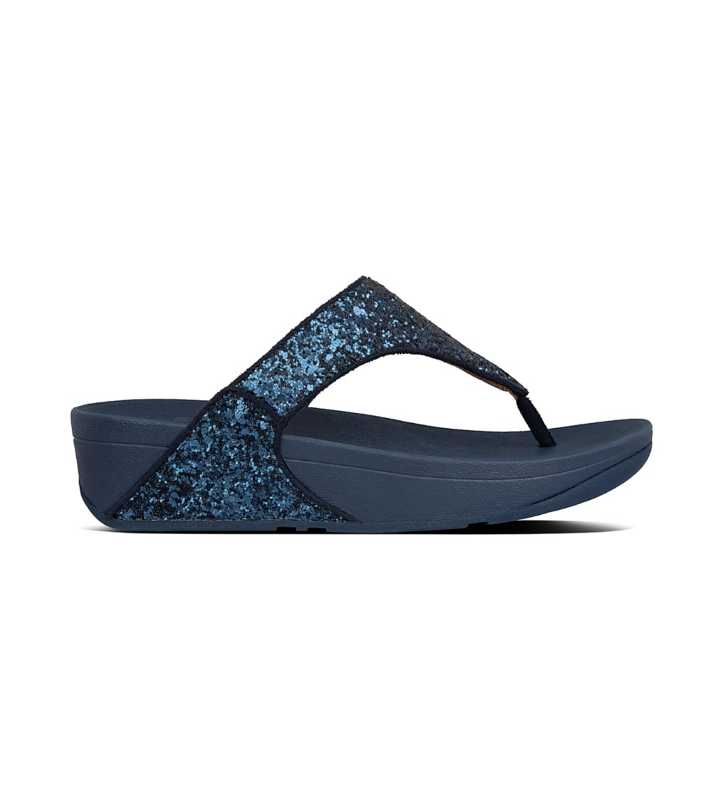 Fit Flop Ciabatta Infradito Lulù Glitter Blu
