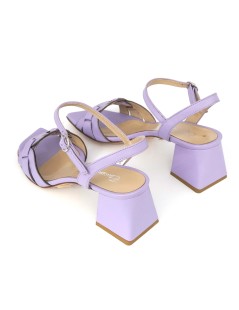 Emanuela Passeri Sandalo Braccialetto Medio Nappa Lavanda