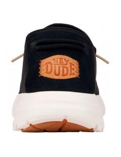 Hey Dude Slipon Sneakers Fascia Laterale Nero Bianco