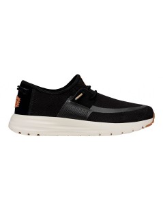 Hey Dude Slipon Sneakers Fascia Laterale Nero Bianco