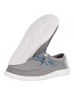 Hey Dude Slipon Vaschetta Lacci Elastici Grigio