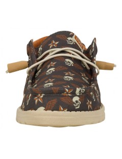 Hey Dude Slipon Vaschetta Lacci Elastici Nero Beige