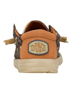 Hey Dude Slipon Vaschetta Lacci Elastici Nero Beige