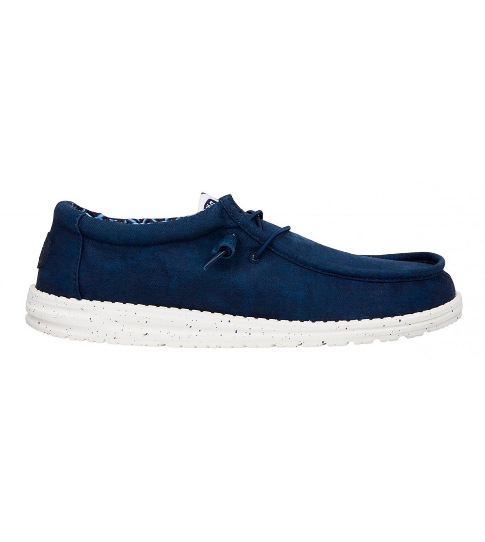 Hey Dude Slipon Vaschetta Lacci Elastici Navy