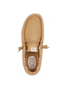Hey Dude Slipon Vaschetta Lacci Elastici Tan
