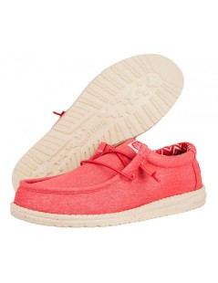 Hey Dude Slipon Vaschetta Lacci Elastici Fragola