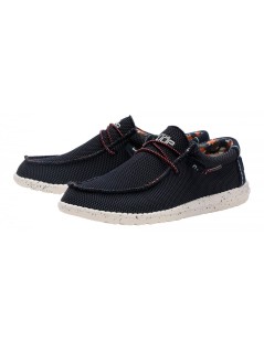 Hey Dude Slipon Vaschetta Lacci Elastici Blu Multi