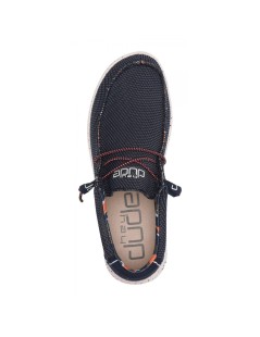 Hey Dude Slipon Vaschetta Lacci Elastici Blu Multi