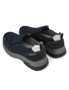 Enval Soft Slipon Uomo Sport Plantare Tessuto Elastico Blu