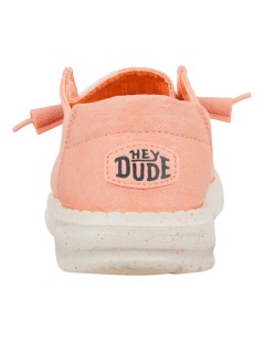 Hey Dude Slipon Bassa Vaschetta Lacci Elastici Salmone