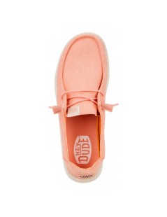 Hey Dude Slipon Bassa Vaschetta Lacci Elastici Salmone