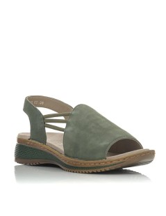 Ara Shoes Sandalo Zeppa Fasciona Elastici Braccialetto Verde