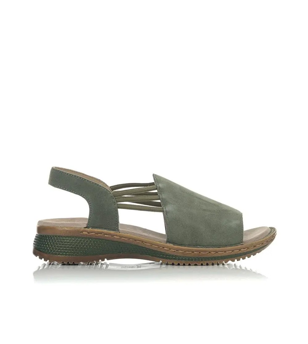 Ara Shoes Sandalo Zeppa Fasciona Elastici Braccialetto Verde