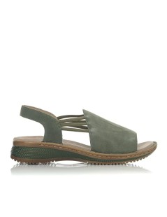 Ara Shoes Sandalo Zeppa Fasciona Elastici Braccialetto Verde