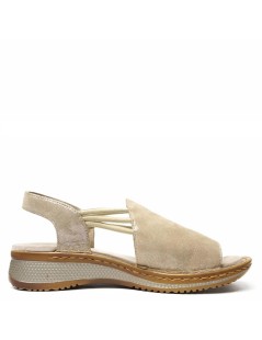 Ara Shoes Sandalo Zeppa Fasciona Elastici Braccialetto Sabbia