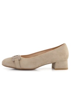 Ara Shoes Ballerina Tacco Medio Accessorio Sabbia