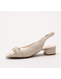Ara Shoes Slingback Accessorio Catena Fibbia Elastica Burro