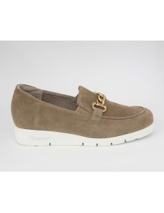F.lli Tomasi Mocassino Comfort Plantare Estraibile Tortora