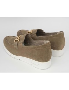 F.lli Tomasi Mocassino Comfort Plantare Estraibile Tortora
