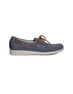 Callaghan VIERZON Stringate Vela con Laccetti in Cuoio Blu