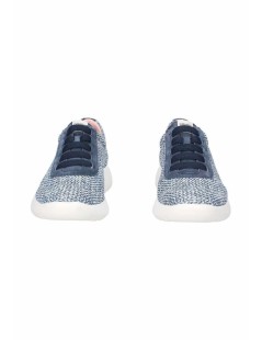Callaghan NUBE Sneakers Dettagli Camoscio Lacci Fissi Elastici Blu
