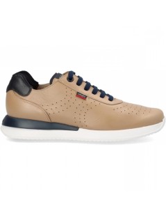 Callaghan MOSES 2 Sneakers Alte Vaschetta Traforate Pietra Blu