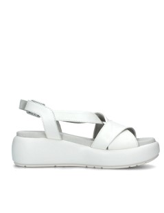 Callaghan SAN REMO Sandalo Multi Fasce Trasversali Fibbia Bianco