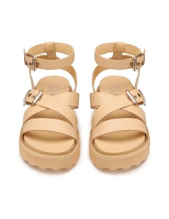 Cult Ziggy Sandalo Medio Braccialetto Fasce Caramel