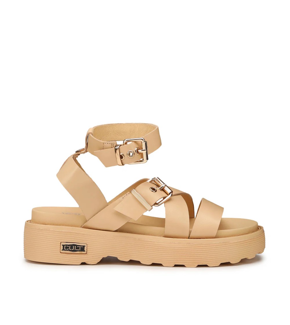 Cult Ziggy Sandalo Medio Braccialetto Fasce Caramel