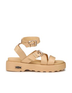 Cult Ziggy Sandalo Medio Braccialetto Fasce Caramel