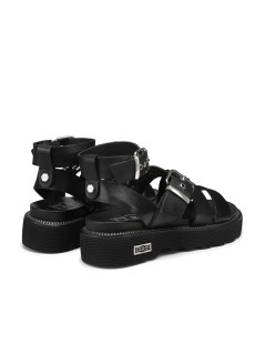 Cult Ziggy Sandalo Medio Braccialetto Incrocio Nero
