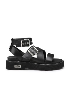 Cult Ziggy Sandalo Medio Braccialetto Incrocio Nero