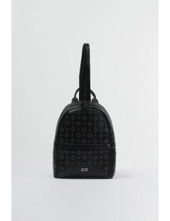 Cult Zaino Trafori con Borchie Bretelle Catena Nero