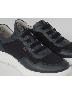 Callaghan Slipon Donna Sneakers con Elastici Tessuto Marino