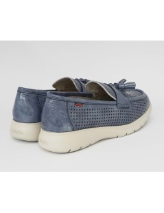Callaghan Mocassino Donna Traforato Nappine Naplak Blu
