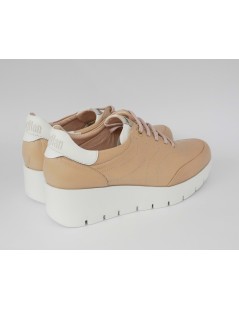 Callaghan Sneakers Donna Zeppa Media Pelle Rosa