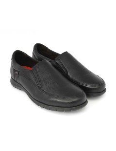 Callaghan Mocassino Uomo Slipon con Elastici Tutto Nero