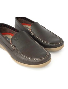 Callaghan Mocassino Uomo Vela Liscio Pelle Marrone