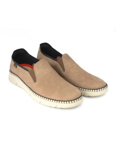 Callaghan Mocassino Uomo Slipon Circular Ideal Nabuk Taupe