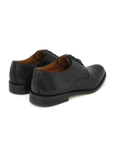 Boomerang Stringate Uomo Derby Liscio Fondo Cuoio Pelle Nero