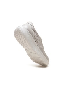 GComfort Slipon Traforato Laser Elastici Plantare Estraibile Perla