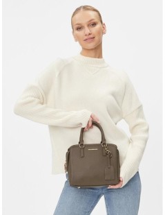 Geox ETHENI Bualetto Doppio Manico Zip con Bottoni Bronzo