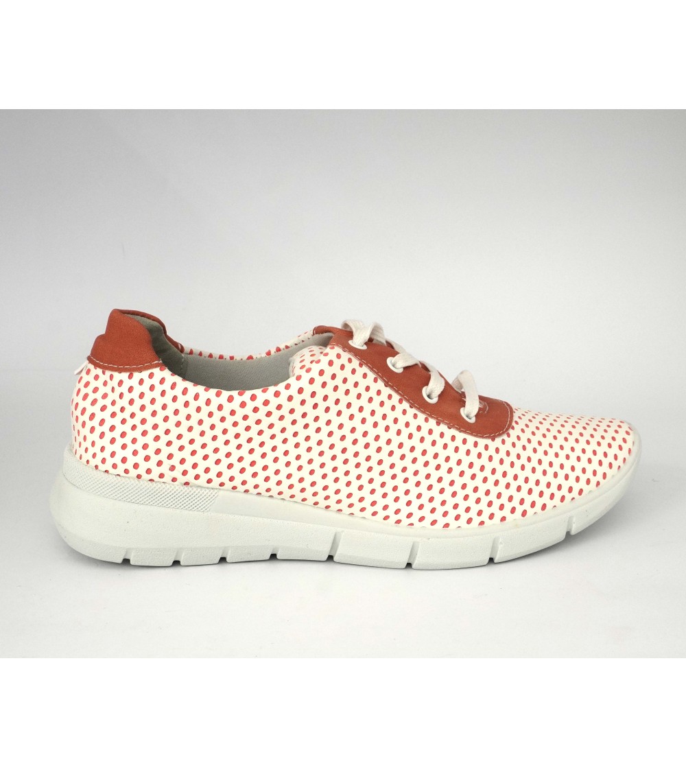 Arcopedico Sneakers Donna Juno Traforate Bianco Argilla