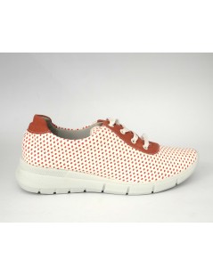 Arcopedico Sneakers Donna Juno Traforate Bianco Argilla